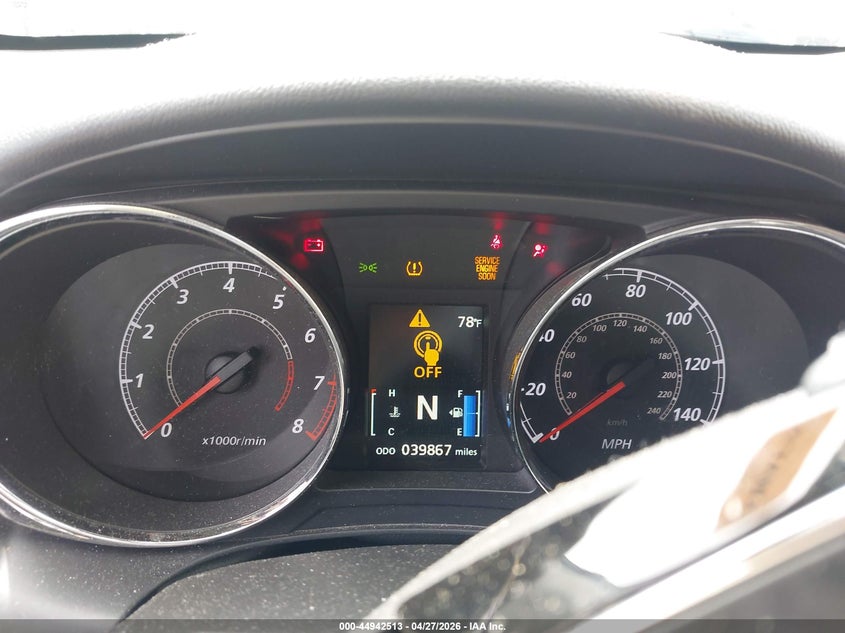 2017 Mitsubishi Outlander VIN JA4AR4AW1HZ029304 IAAI salvage auction — FRONT END, Salvage (Ohio), sold $25 on 2026-07-28 (photo 7)