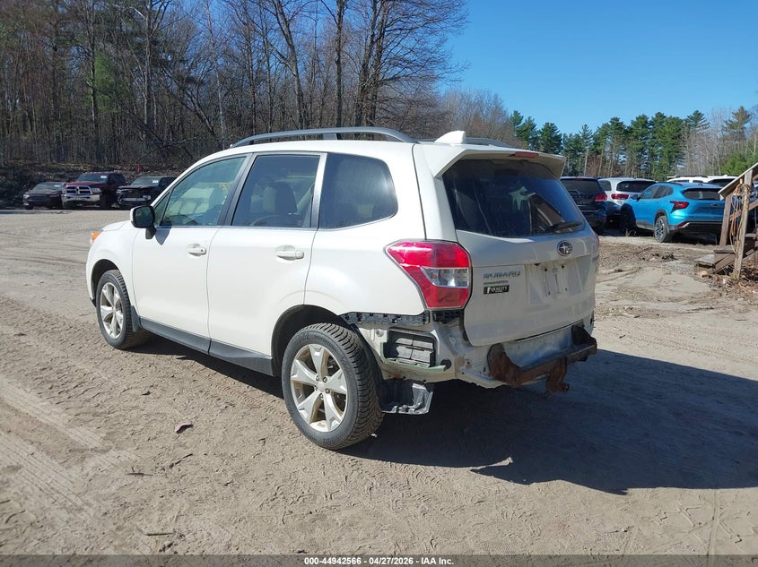 2016 Subaru Forester VIN JF2SJARC6GH526056 IAAI salvage auction — REAR END, Salvage (Vermont), sold $1,700 on 2026-07-30 (photo 3)