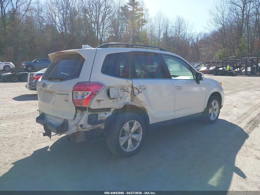 2016 Subaru Forester VIN JF2SJARC6GH526056 IAAI salvage auction — REAR END, Salvage (Vermont), sold $1,700 on 2026-07-30 (photo 4)