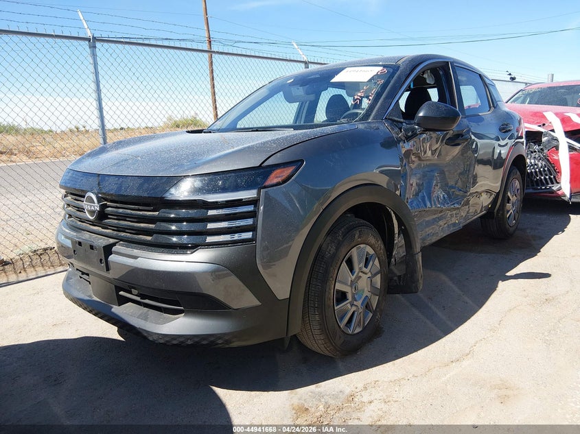 2026 Nissan Kicks VIN 3N8AP6BE8TL376226 IAAI salvage auction — LEFT SIDE, Salvage Title, sold $8,150 on 2026-08-01 (photo 2)