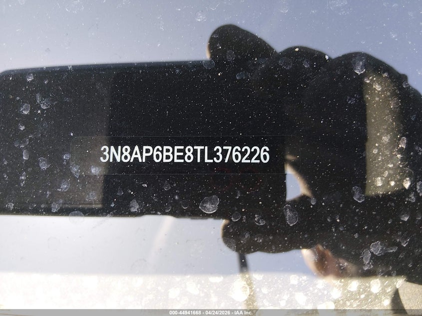 2026 Nissan Kicks VIN 3N8AP6BE8TL376226 IAAI salvage auction — LEFT SIDE, Salvage Title, sold $8,150 on 2026-08-01 (photo 9)