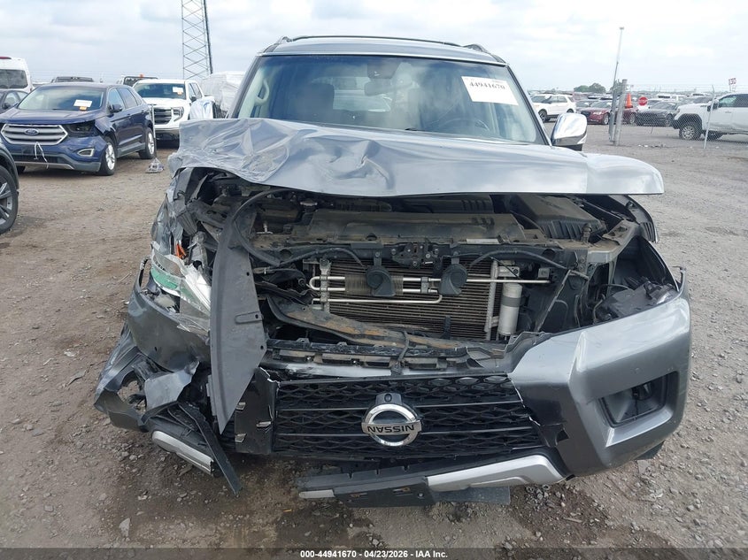 2017 Nissan Armada VIN JN8AY2ND0H9008521 IAAI salvage auction — FRONT END, Clear (Arkansas), sold $1,950 on 2026-07-08 (photo 6)