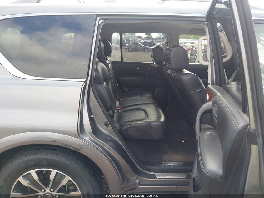 2017 Nissan Armada VIN JN8AY2ND0H9008521 IAAI salvage auction — FRONT END, Clear (Arkansas), sold $1,950 on 2026-07-08 (photo 8)