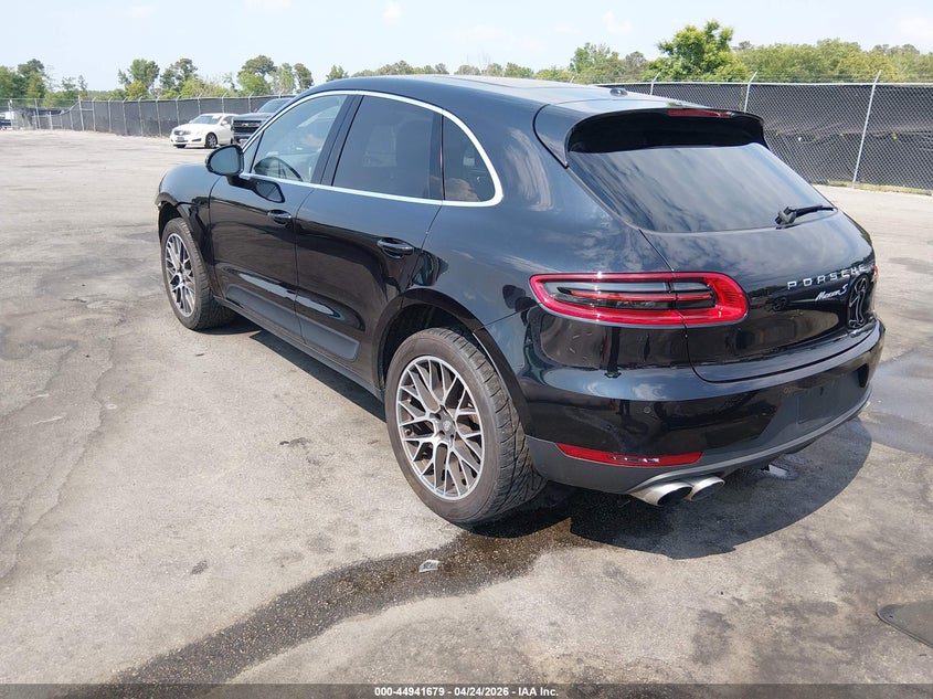 2017 Porsche Macan VIN WP1AB2A50HLB21009 IAAI salvage auction — FRONT END, Salvage (South Carolina), sold $7,325 on 2026-08-19 (photo 3)
