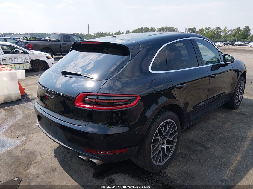 2017 Porsche Macan VIN WP1AB2A50HLB21009 IAAI salvage auction — FRONT END, Salvage (South Carolina), sold $7,325 on 2026-08-19 (photo 4)