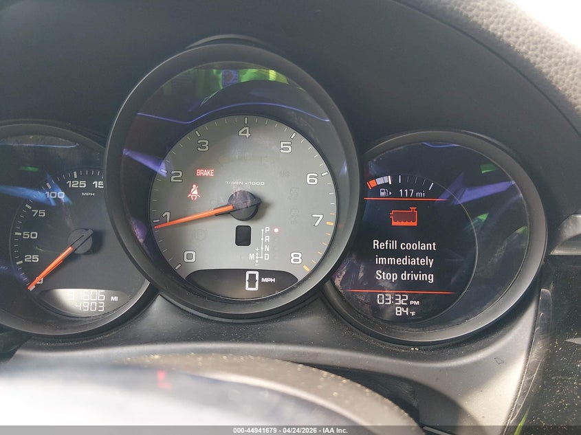 2017 Porsche Macan VIN WP1AB2A50HLB21009 IAAI salvage auction — FRONT END, Salvage (South Carolina), sold $7,325 on 2026-08-19 (photo 7)