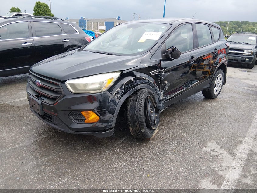 2017 Ford Escape VIN 1FMCU0F76HUC01102 IAAI salvage auction — LEFT SIDE, Salvage Title, sold $400 on 2026-07-19 (photo 2)