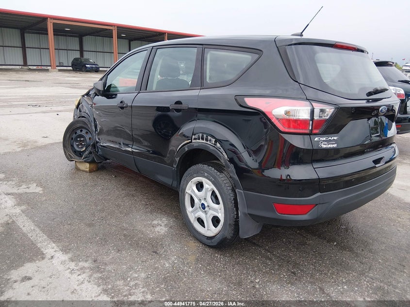 2017 Ford Escape VIN 1FMCU0F76HUC01102 IAAI salvage auction — LEFT SIDE, Salvage Title, sold $400 on 2026-07-19 (photo 3)