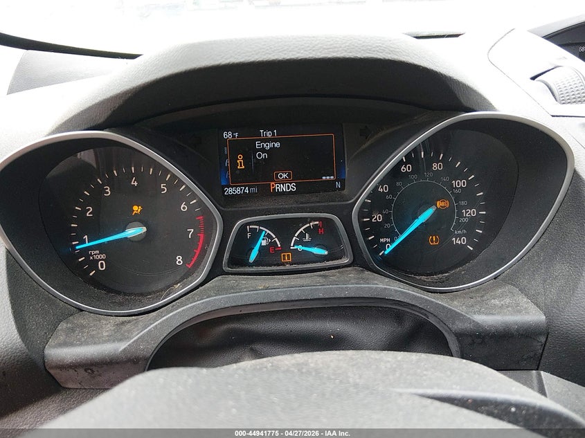 2017 Ford Escape VIN 1FMCU0F76HUC01102 IAAI salvage auction — LEFT SIDE, Salvage Title, sold $400 on 2026-07-19 (photo 7)