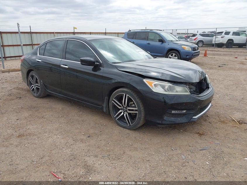 2017 Honda Accord VIN 1HGCR2F17HA227532 IAAI salvage auction — FRONT END, Salvage Title, sold $2,150 on 2026-07-12 (photo 1)