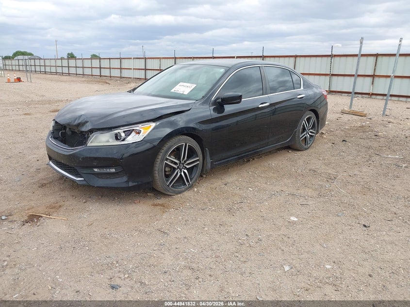 2017 Honda Accord VIN 1HGCR2F17HA227532 IAAI salvage auction — FRONT END, Salvage Title, sold $2,150 on 2026-07-12 (photo 2)