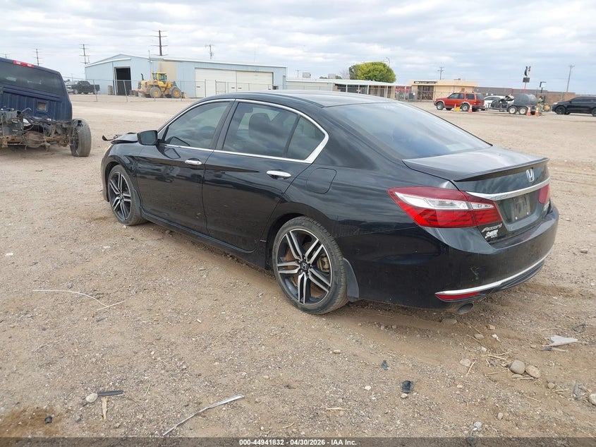 2017 Honda Accord VIN 1HGCR2F17HA227532 IAAI salvage auction — FRONT END, Salvage Title, sold $2,150 on 2026-07-12 (photo 3)