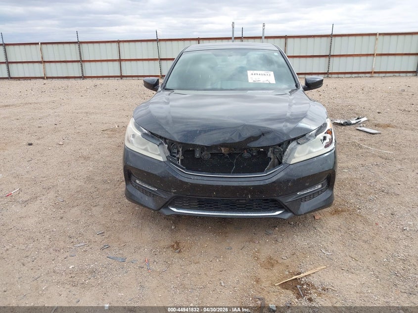 2017 Honda Accord VIN 1HGCR2F17HA227532 IAAI salvage auction — FRONT END, Salvage Title, sold $2,150 on 2026-07-12 (photo 6)