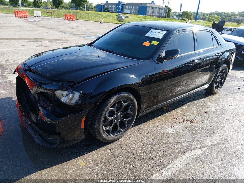2023 Chrysler 300 VIN 2C3CCASG9PH662058 IAAI salvage auction — FRONT END, Salvage Title, sold $7,300 on 2026-08-24 (photo 2)