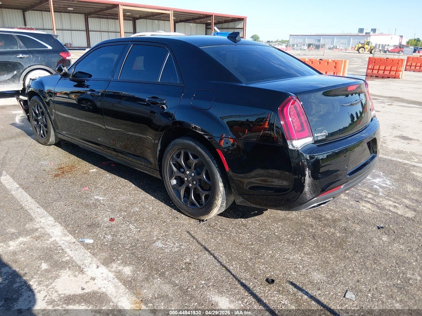 2023 Chrysler 300 VIN 2C3CCASG9PH662058 IAAI salvage auction — FRONT END, Salvage Title, sold $7,300 on 2026-08-24 (photo 3)