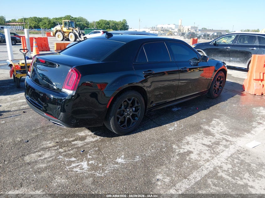 2023 Chrysler 300 VIN 2C3CCASG9PH662058 IAAI salvage auction — FRONT END, Salvage Title, sold $7,300 on 2026-08-24 (photo 4)