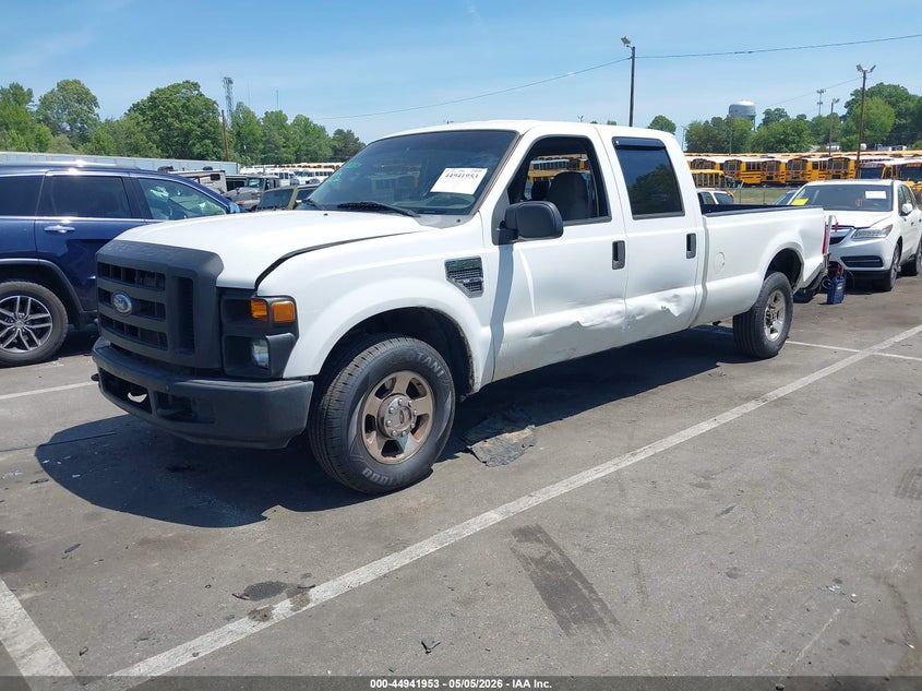 2008 Ford F250 VIN 1FTSW20548EE18638 IAAI salvage auction — LEFT SIDE, Salvage (North Carolina), sold $1,450 on 2026-07-09 (photo 2)