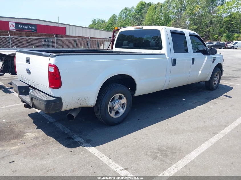 2008 Ford F250 VIN 1FTSW20548EE18638 IAAI salvage auction — LEFT SIDE, Salvage (North Carolina), sold $1,450 on 2026-07-09 (photo 4)