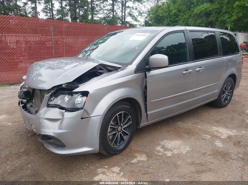 2016 Dodge Caravan VIN 2C4RDGBG4GR341030 IAAI salvage auction — FRONT END, Original (Texas), sold $1,725 on 2026-07-09 (photo 2)