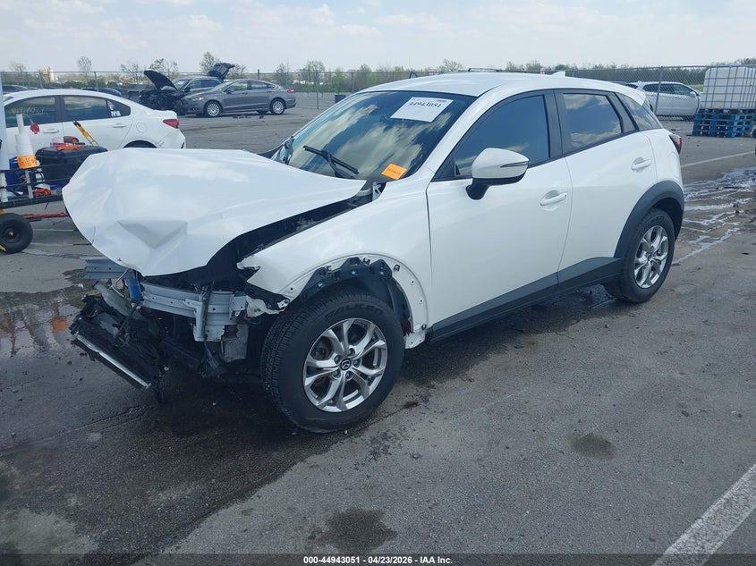 2020 Mazda Cx-3 VIN JM1DKDB70L1465471 IAAI salvage auction — FRONT END, Salvage (Indiana), sold $1,150 on 2026-07-31 (photo 2)