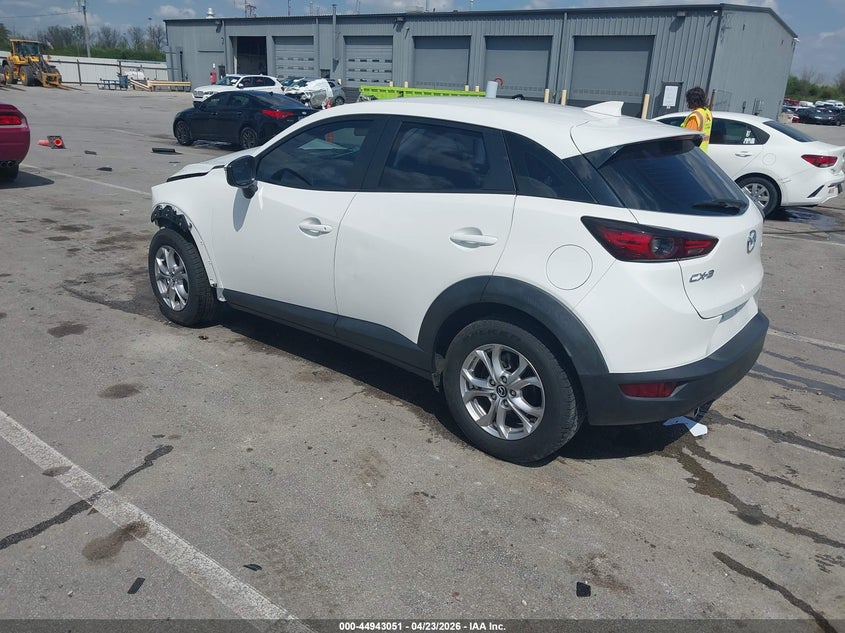 2020 Mazda Cx-3 VIN JM1DKDB70L1465471 IAAI salvage auction — FRONT END, Salvage (Indiana), sold $1,150 on 2026-07-31 (photo 3)