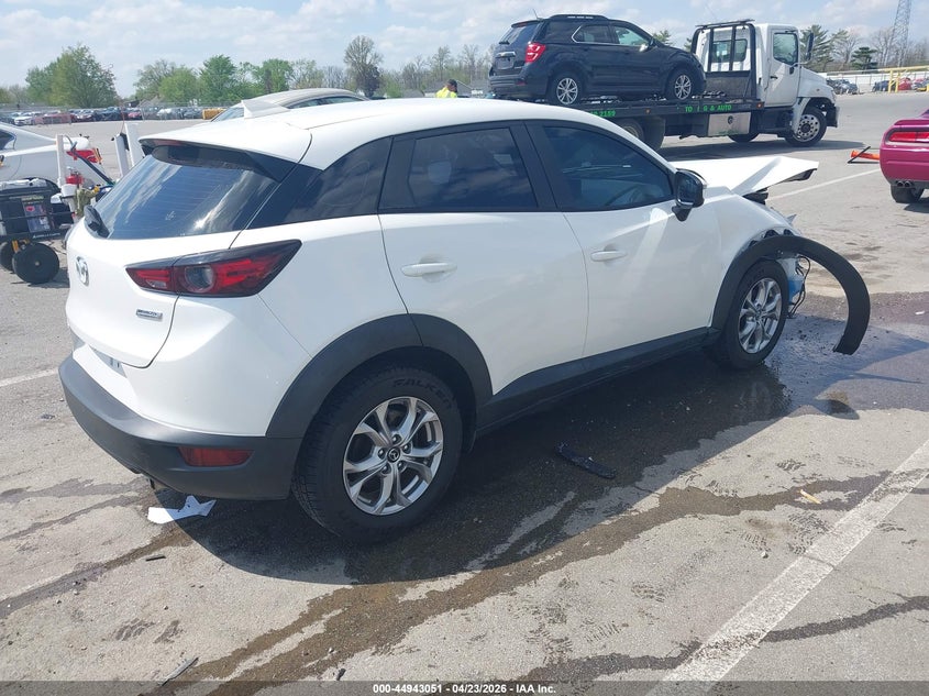 2020 Mazda Cx-3 VIN JM1DKDB70L1465471 IAAI salvage auction — FRONT END, Salvage (Indiana), sold $1,150 on 2026-07-31 (photo 4)