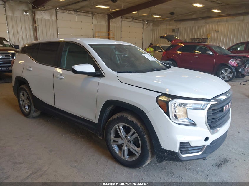 2023 Gmc Terrain VIN 3GKALMEG2PL241522 IAAI salvage auction — REAR END, Wait Title, sold $2,950 on 2026-07-11 (photo 1)
