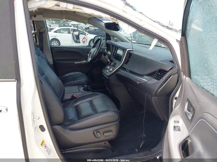 2016 Toyota Sienna VIN 5TDXK3DC6GS725219 IAAI salvage auction — FRONT & REAR, Salvage (California), sold $1,800 on 2026-07-08 (photo 5)