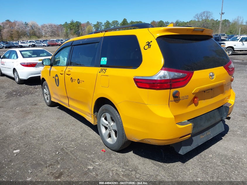 2020 Toyota Sienna VIN 5TDKZ3DC0LS086092 IAAI salvage auction — FRONT END, Mv-907A (New York), sold $1,800 on 2026-07-14 (photo 3)