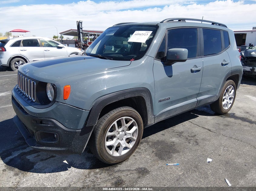 2018 Jeep Renegade VIN ZACCJBBB8JPJ04281 IAAI salvage auction — FRONT END, Salvage (Nevada), sold $2,650 on 2026-08-09 (photo 2)