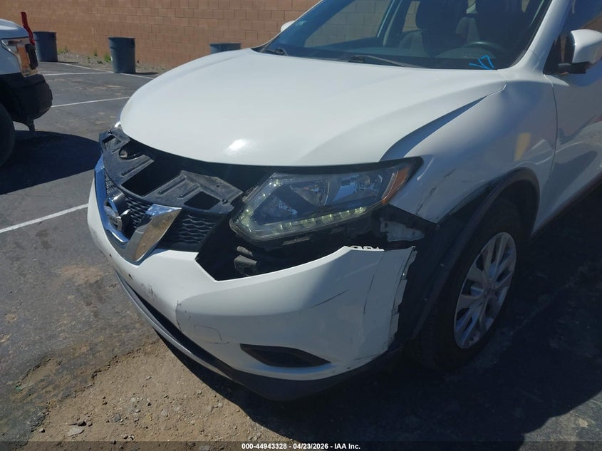 2016 Nissan Rogue VIN KNMAT2MT2GP699712 IAAI salvage auction — FRONT END, Salvage (California), sold $2,350 on 2026-07-08 (photo 6)