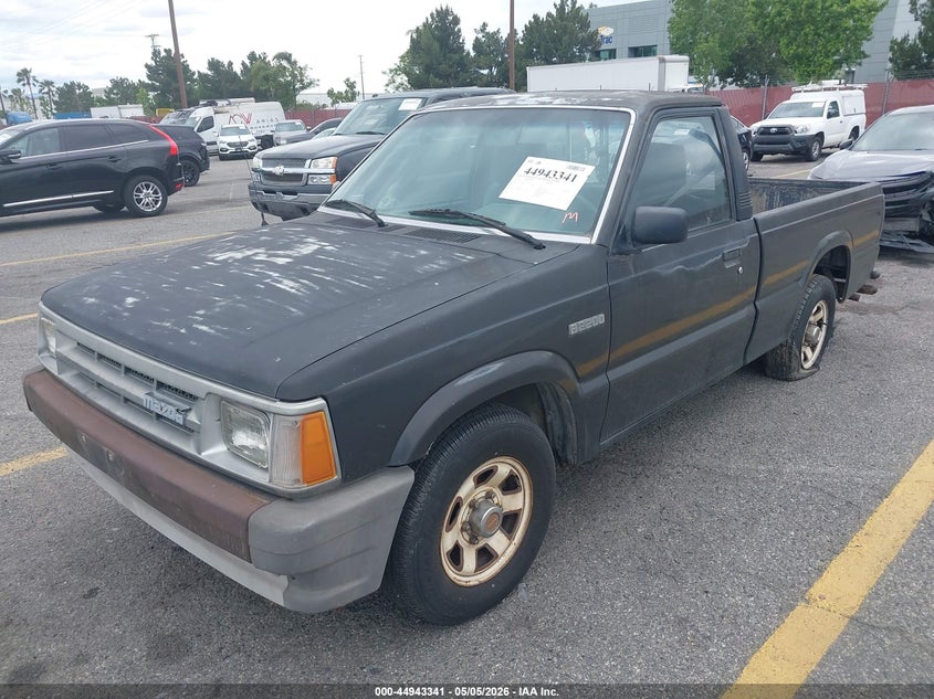 1988 Mazda B2200 VIN JM2UF1132J0329780 IAAI salvage auction — NORMAL WEAR, Clear - Dealer Only (California), sold $125 on 2026-07-21 (photo 2)