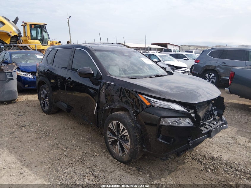 2023 Nissan Rogue VIN JN8BT3BB6PW357730 IAAI salvage auction — FRONT END, Salvage (Texas), sold $6,825 on 2026-07-07 (photo 1)