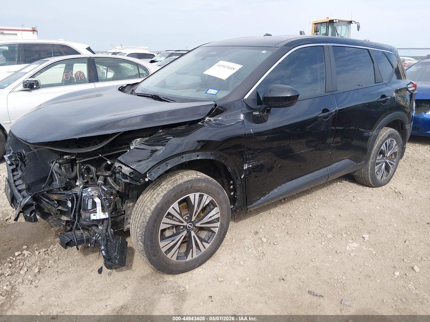 2023 Nissan Rogue VIN JN8BT3BB6PW357730 IAAI salvage auction — FRONT END, Salvage (Texas), sold $6,825 on 2026-07-07 (photo 2)