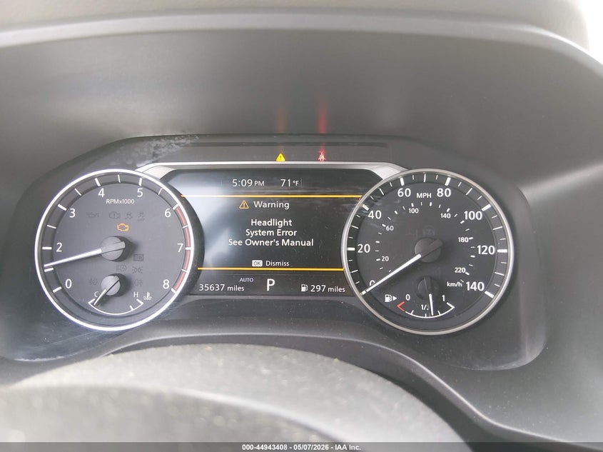 2023 Nissan Rogue VIN JN8BT3BB6PW357730 IAAI salvage auction — FRONT END, Salvage (Texas), sold $6,825 on 2026-07-07 (photo 7)