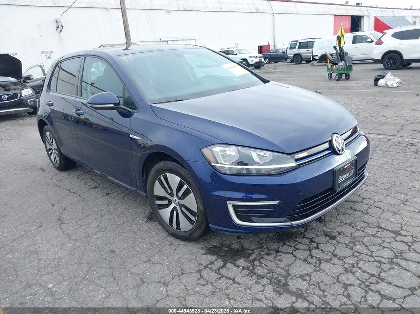 2019 Volkswagen E-golf VIN WVWKR7AU2KW914386 IAAI salvage auction — REAR END, Wait Title, sold $3,950 on 2026-07-16 (photo 1)