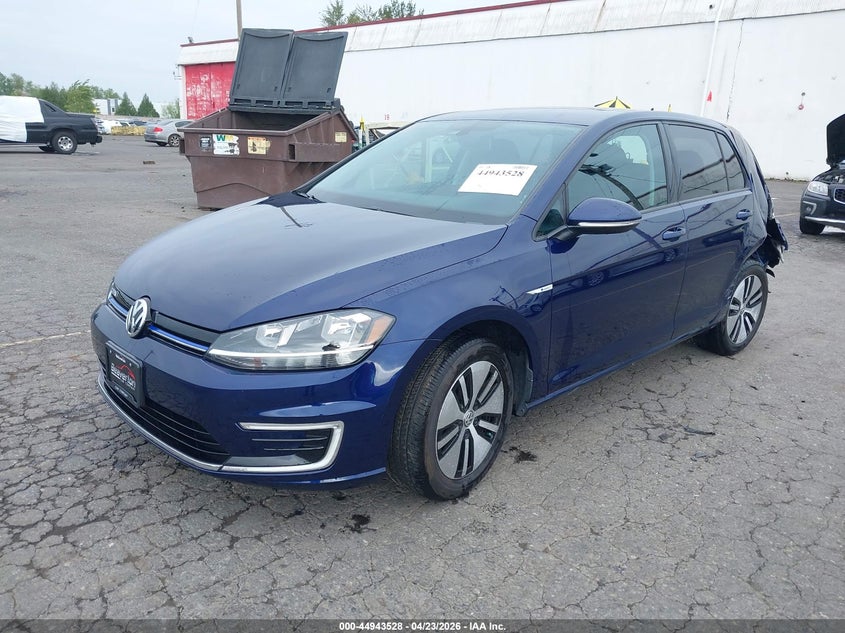 2019 Volkswagen E-golf VIN WVWKR7AU2KW914386 IAAI salvage auction — REAR END, Wait Title, sold $3,950 on 2026-07-16 (photo 2)