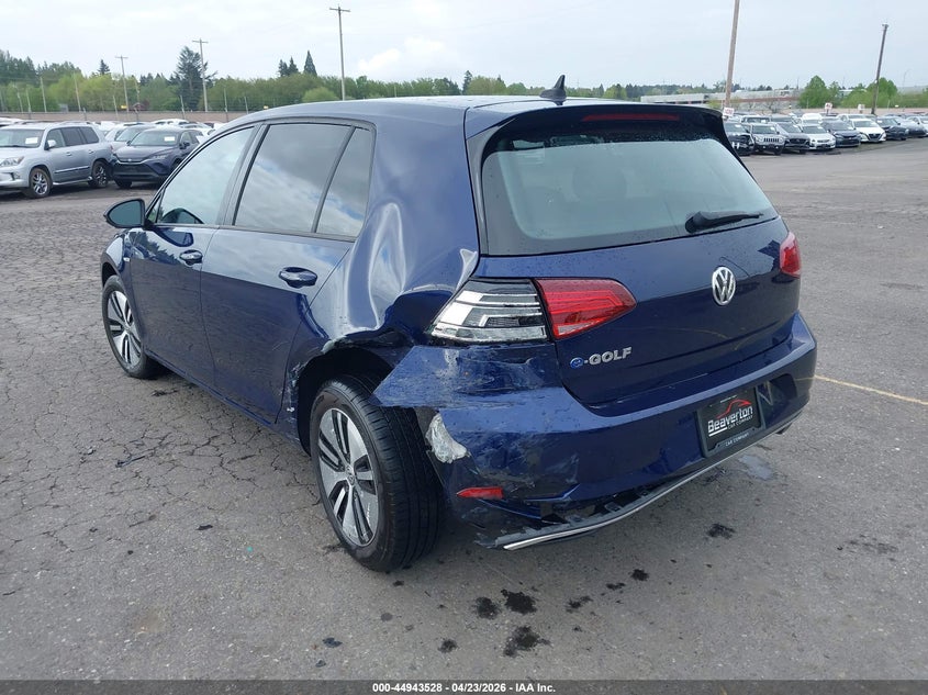 2019 Volkswagen E-golf VIN WVWKR7AU2KW914386 IAAI salvage auction — REAR END, Wait Title, sold $3,950 on 2026-07-16 (photo 3)