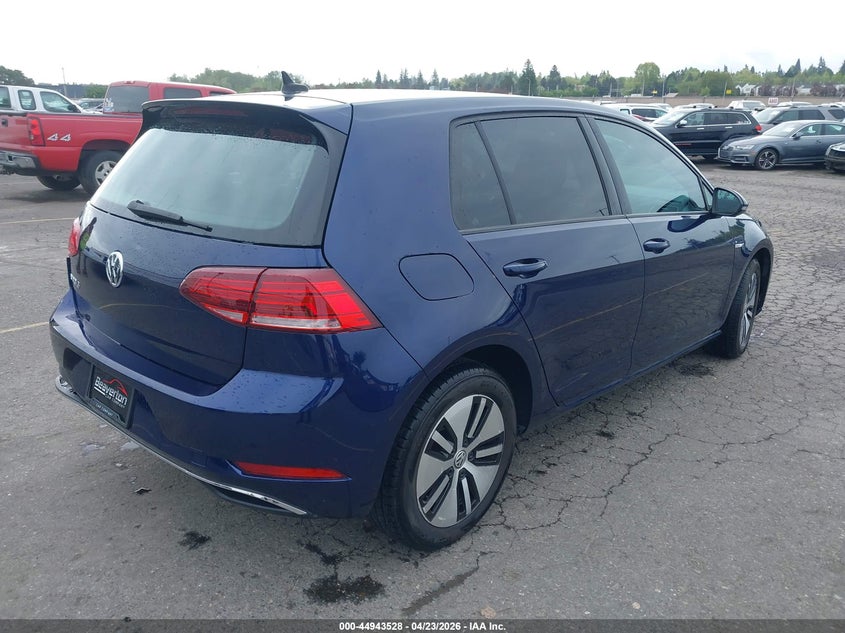 2019 Volkswagen E-golf VIN WVWKR7AU2KW914386 IAAI salvage auction — REAR END, Wait Title, sold $3,950 on 2026-07-16 (photo 4)