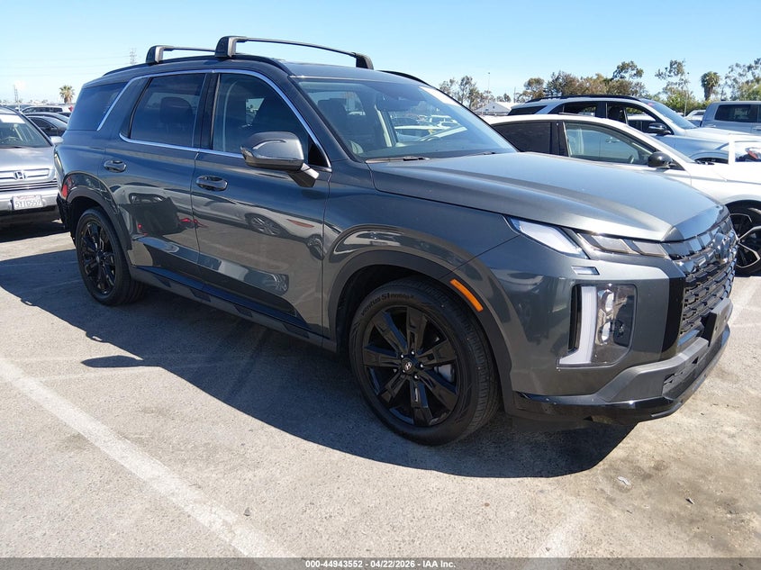2024 Hyundai Palisade VIN KM8R34GE9RU688170 IAAI salvage auction — LEFT REAR, Salvage (California), sold $12,225 on 2026-07-29 (photo 1)