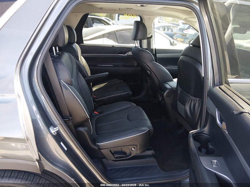 2024 Hyundai Palisade VIN KM8R34GE9RU688170 IAAI salvage auction — LEFT REAR, Salvage (California), sold $12,225 on 2026-07-29 (photo 8)