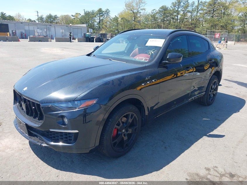2022 Maserati Levante VIN ZN661XUA0NX396365 IAAI salvage auction — LEFT SIDE, Mv-907A (New York), sold $16,500 on 2026-07-21 (photo 2)