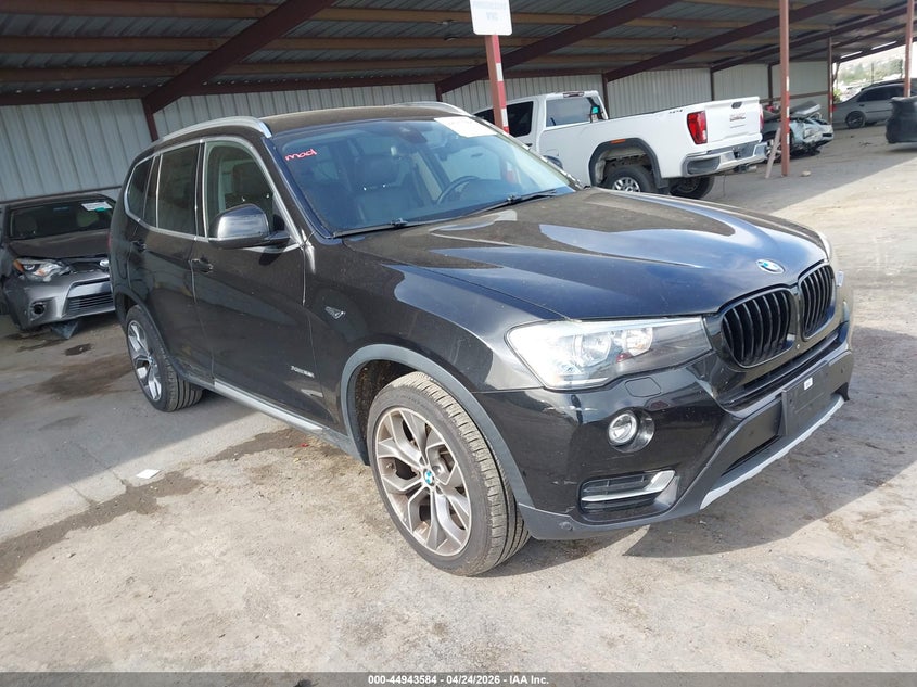 2016 BMW X3 VIN 5UXWX9C55G0D64489 IAAI salvage auction — RIGHT SIDE, Salvage (California), sold $2,750 on 2026-07-09 (photo 1)