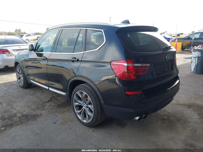 2016 BMW X3 VIN 5UXWX9C55G0D64489 IAAI salvage auction — RIGHT SIDE, Salvage (California), sold $2,750 on 2026-07-09 (photo 3)