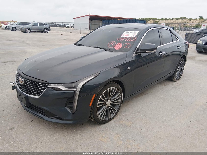 2021 Cadillac Ct4 VIN 1G6DF5RL7M0110742 IAAI salvage auction — RIGHT REAR, Original (Texas), sold $7,600 on 2026-08-22 (photo 2)