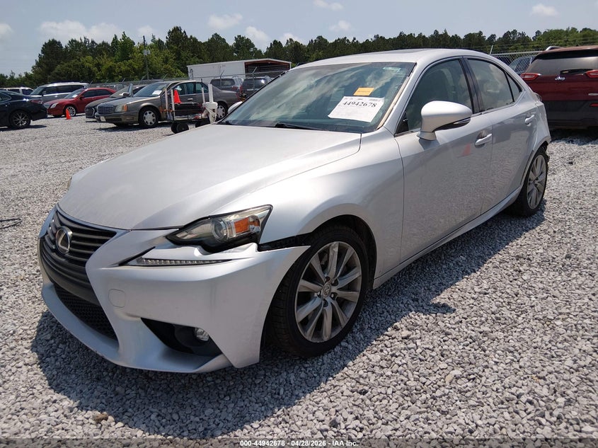 2016 Lexus Is VIN JTHCM1D26G5006772 IAAI salvage auction — REAR END, Salvage (Alabama), sold $3,850 on 2026-07-09 (photo 2)