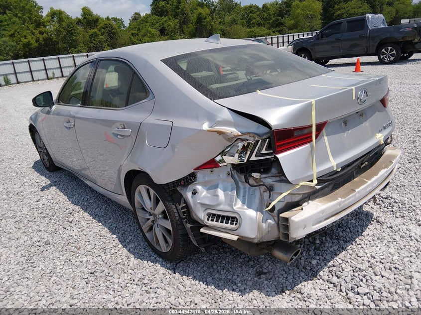 2016 Lexus Is VIN JTHCM1D26G5006772 IAAI salvage auction — REAR END, Salvage (Alabama), sold $3,850 on 2026-07-09 (photo 3)