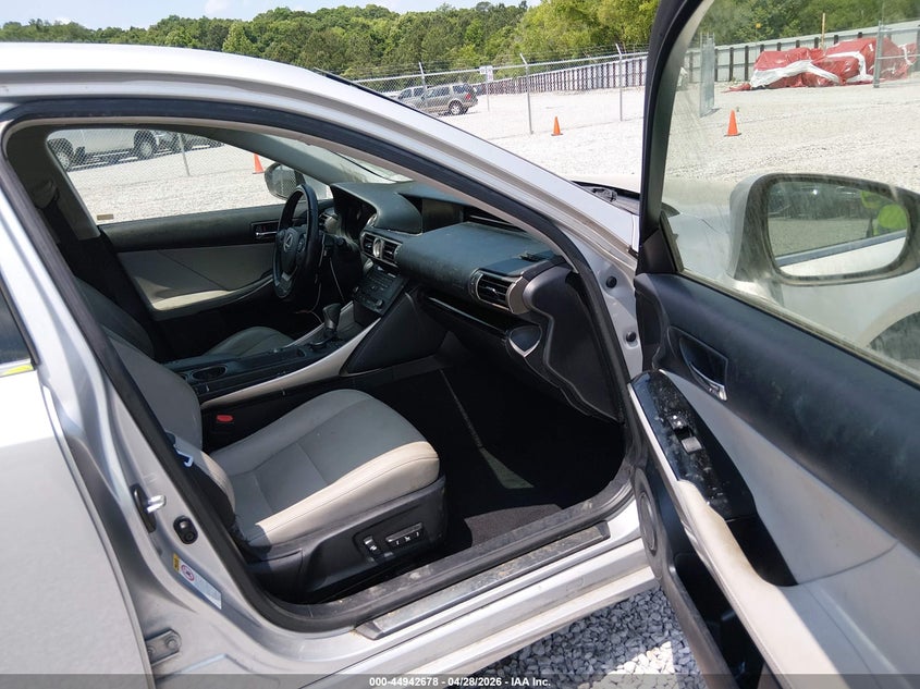 2016 Lexus Is VIN JTHCM1D26G5006772 IAAI salvage auction — REAR END, Salvage (Alabama), sold $3,850 on 2026-07-09 (photo 5)