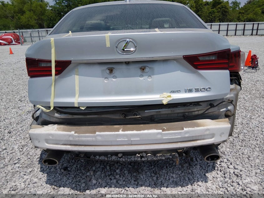 2016 Lexus Is VIN JTHCM1D26G5006772 IAAI salvage auction — REAR END, Salvage (Alabama), sold $3,850 on 2026-07-09 (photo 6)