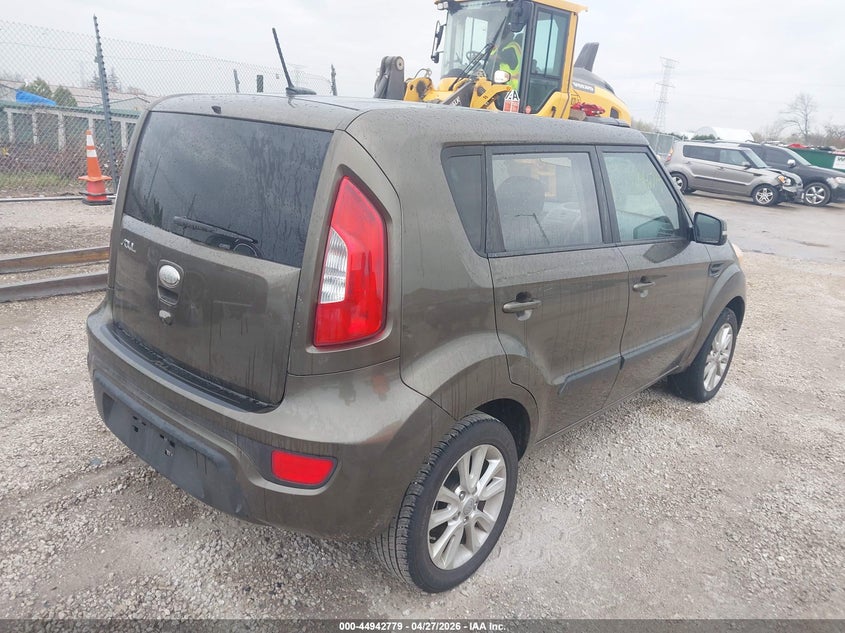 2013 Kia Soul VIN KNDJT2A65D7573046 IAAI salvage auction — WATER/FLOOD, Salvage Title, sold $275 on 2026-07-14 (photo 4)